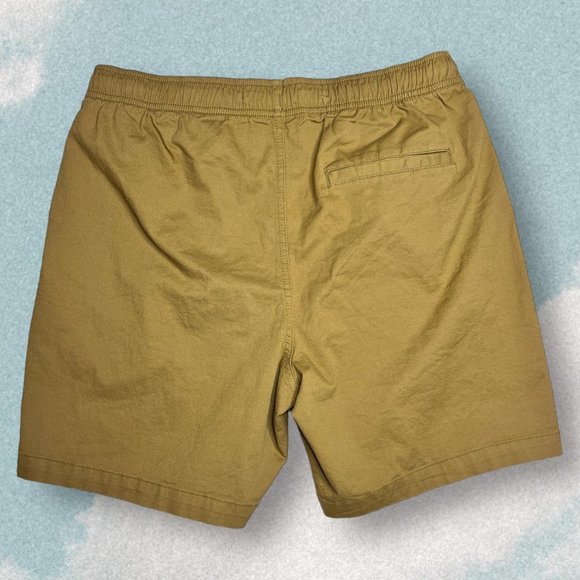 OLD NAVY tan beige khaki jogger shorts - Picture 2 of 3